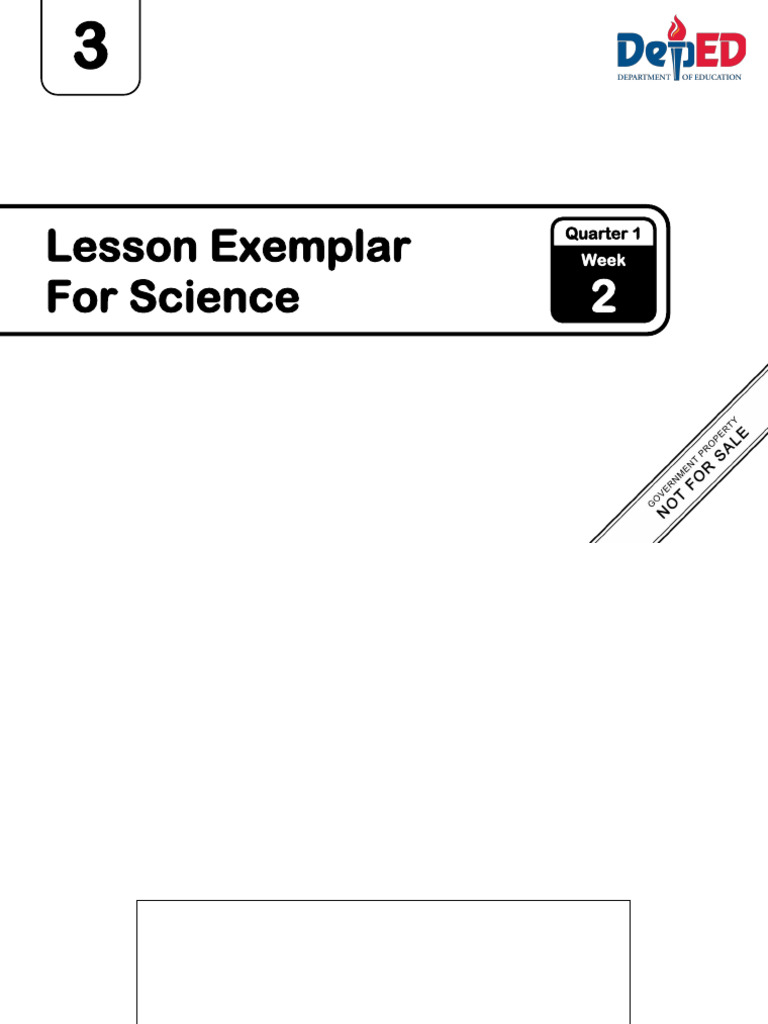 Grade 3 Science Lesson Plan: Week 2 | PDF | Fingerprint | Copyright