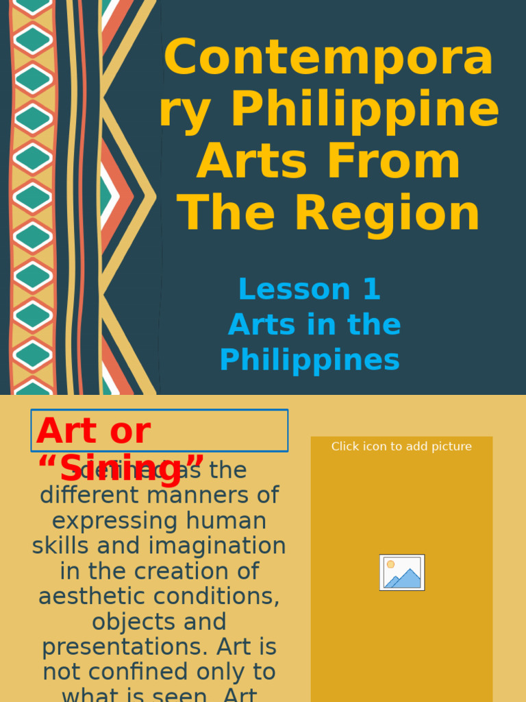 Philippine Arts: Traditions & Elements | PDF | Philippines | The Arts
