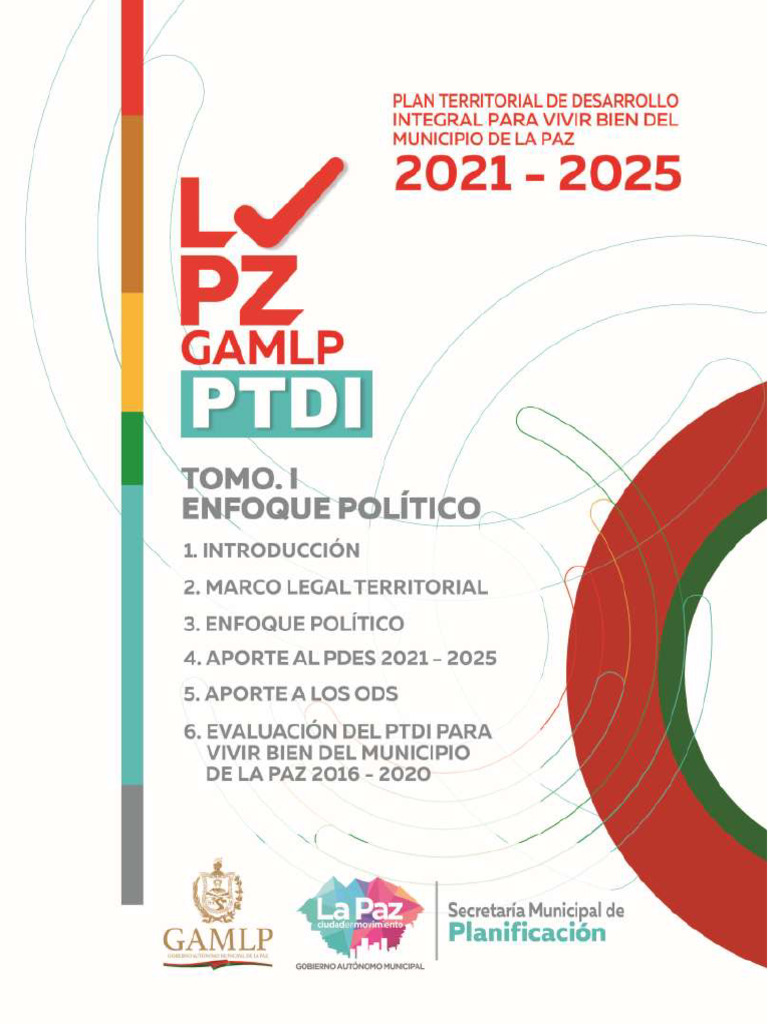Plan Territorial La Paz 2021-2025: Desarrollo Integral | PDF ...