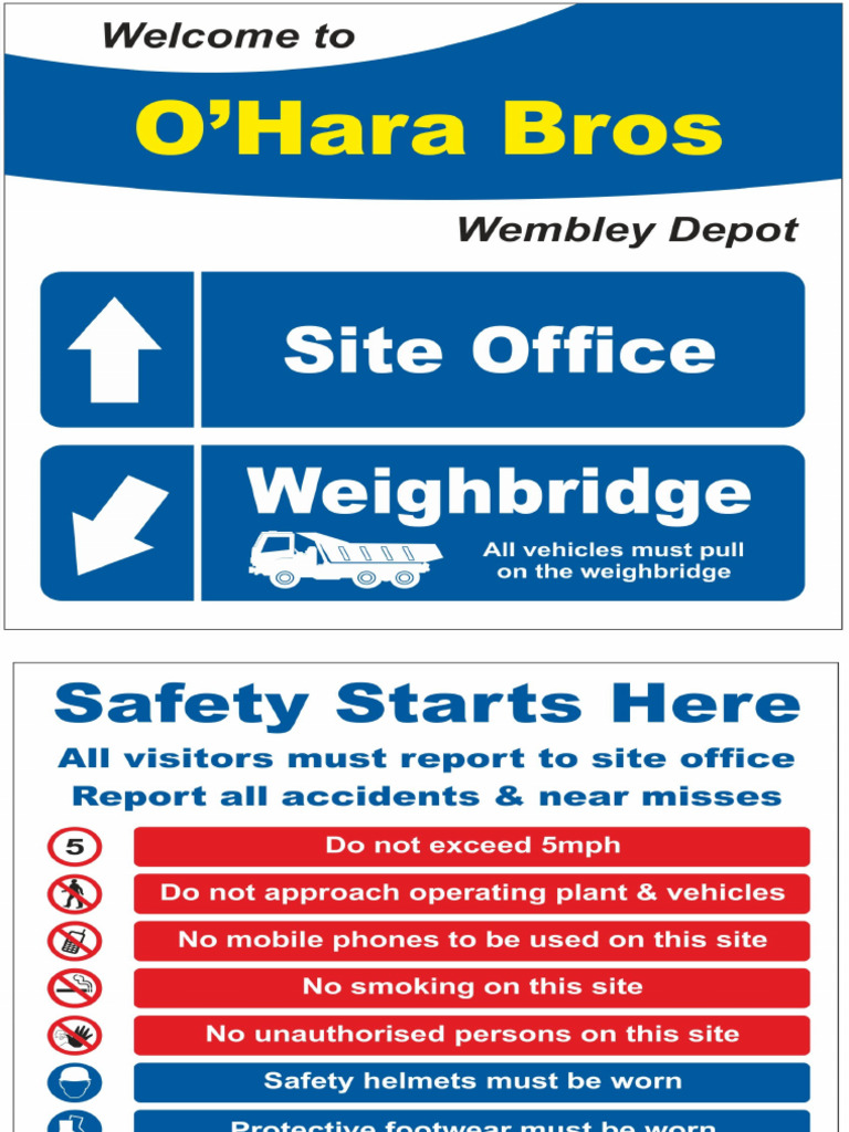 Final Ohb Site Signage | PDF