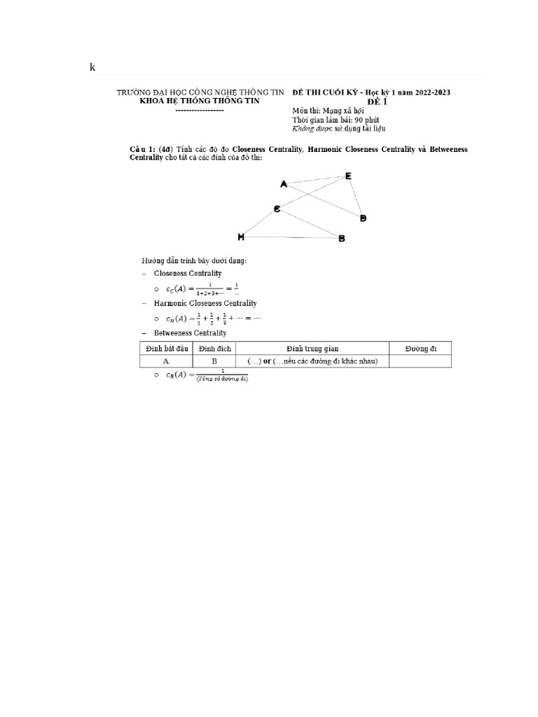 MXH CK | PDF