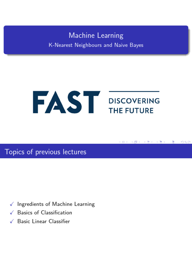 K-Nearest Neighbours & Naive Bayes Overview | PDF | Applied Mathematics ...