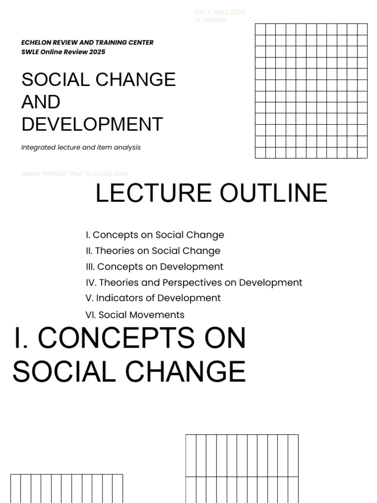 Social Change and Development Insights | PDF | Neoliberalism ...