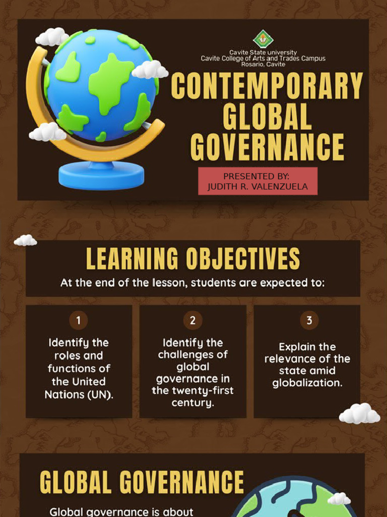 Global Governance Challenges in Pandemics | PDF