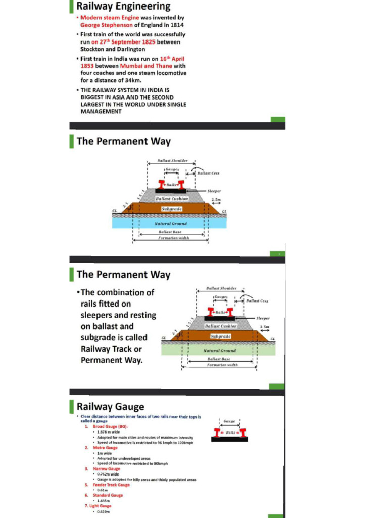 Railway Engineering Sandeep Improve | PDF