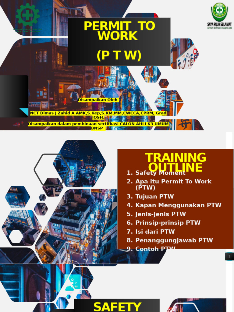Memahami Permit To Work (PTW) | PDF