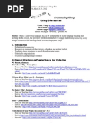 Download Using Music to teach noun clauses in the  ESL grammar c by sgaer SN87893449 doc pdf