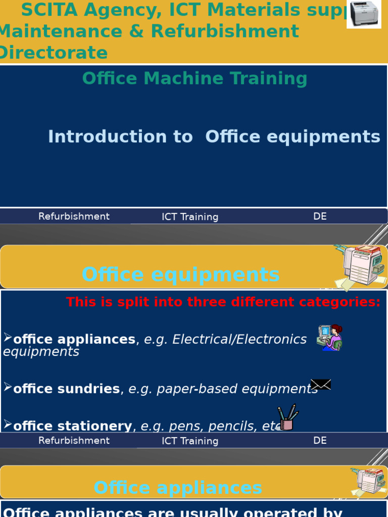 Office Machine Maintenance Guide | PDF | Photocopier