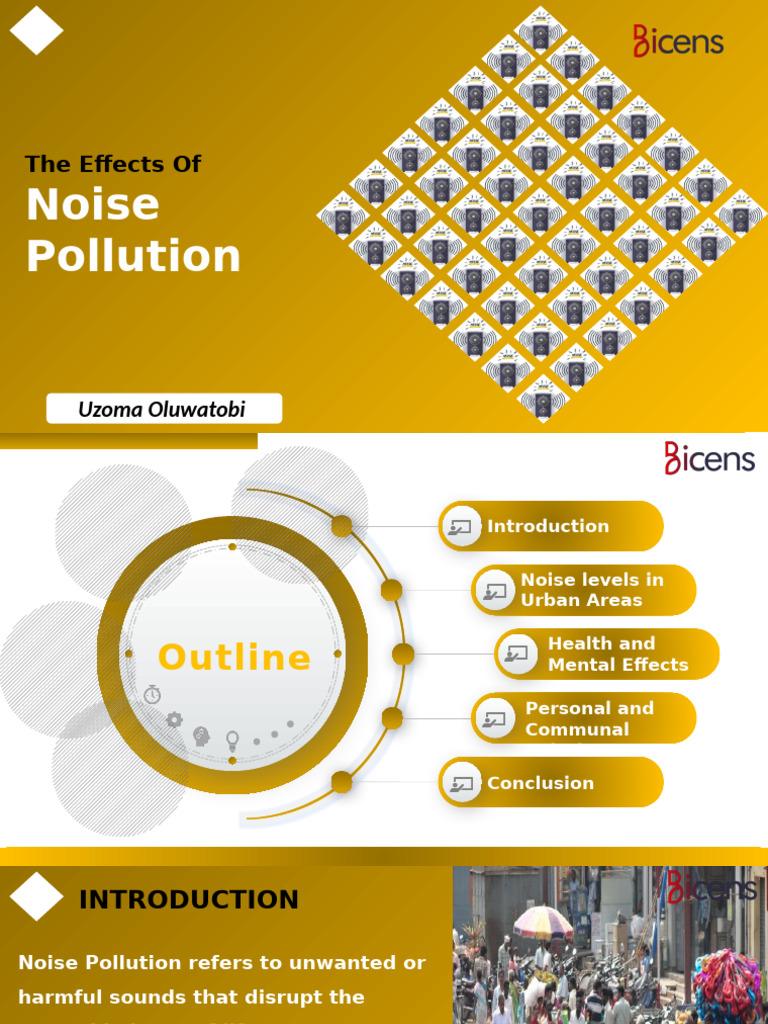 The Effect of Noise Pollution | PDF | Noise | Medical Specialties