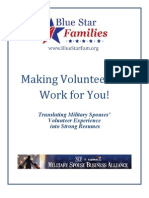 Making Volunteerism Work For You - Resume Builder For Military Spouses