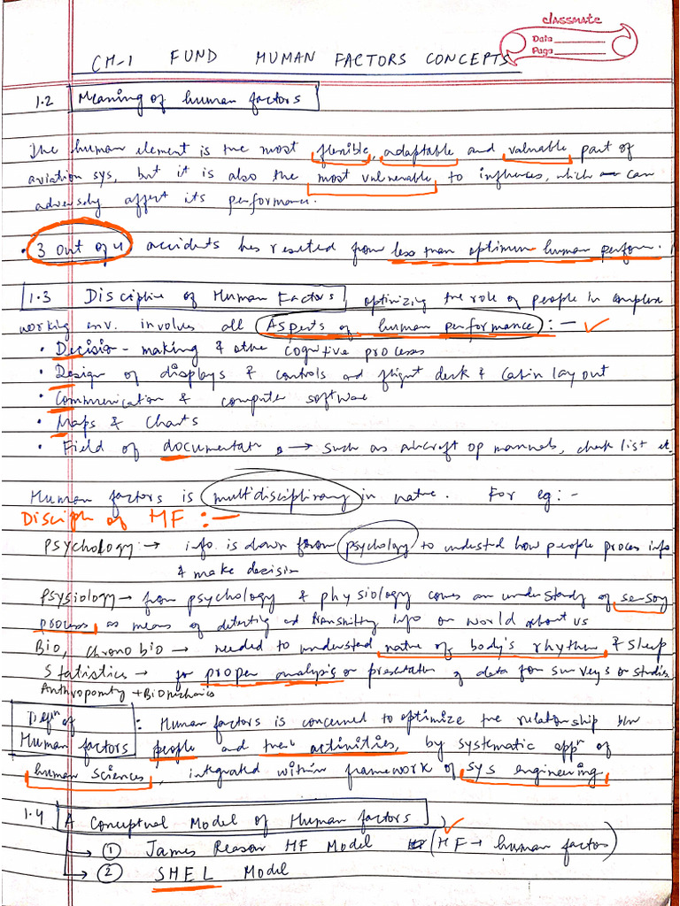 HP Notes CH 1,2,4,5 | PDF