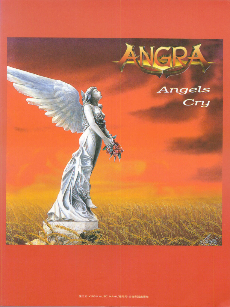 バンドスコア Angra Angels Cry バンドスコア ANGRA Angels Cry アート・デザイン・音楽【公式ストア】