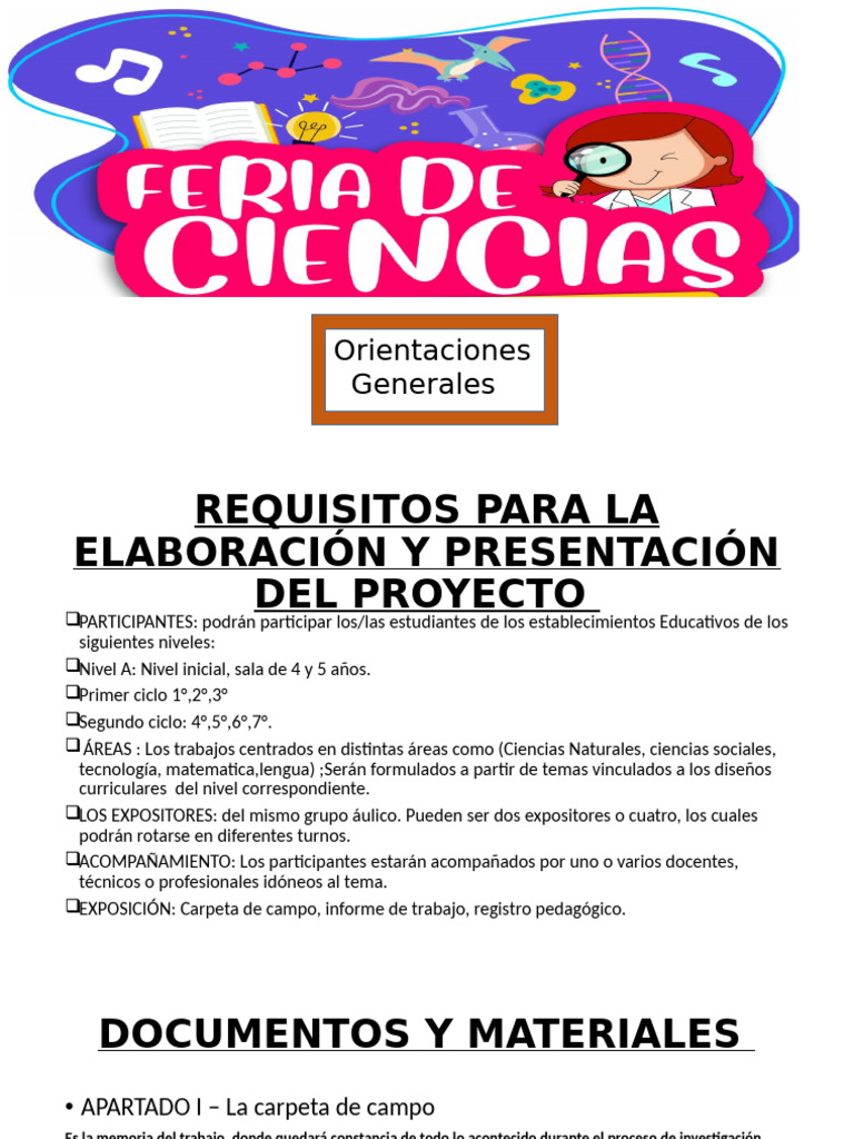 Feria de Ciencias y Tecnología | PDF | Science