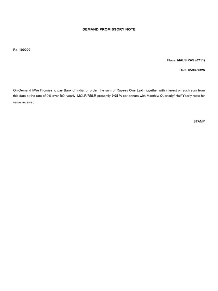 DP Note - GOLD Loan - 2025-04-05T160652.297 | PDF