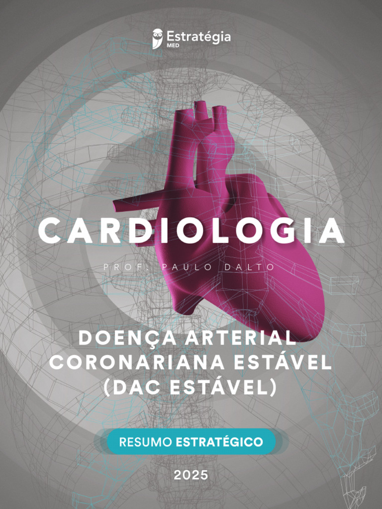 Resumo sobre Doença Arterial Coronária | PDF | Infarto do Miocárdio ...