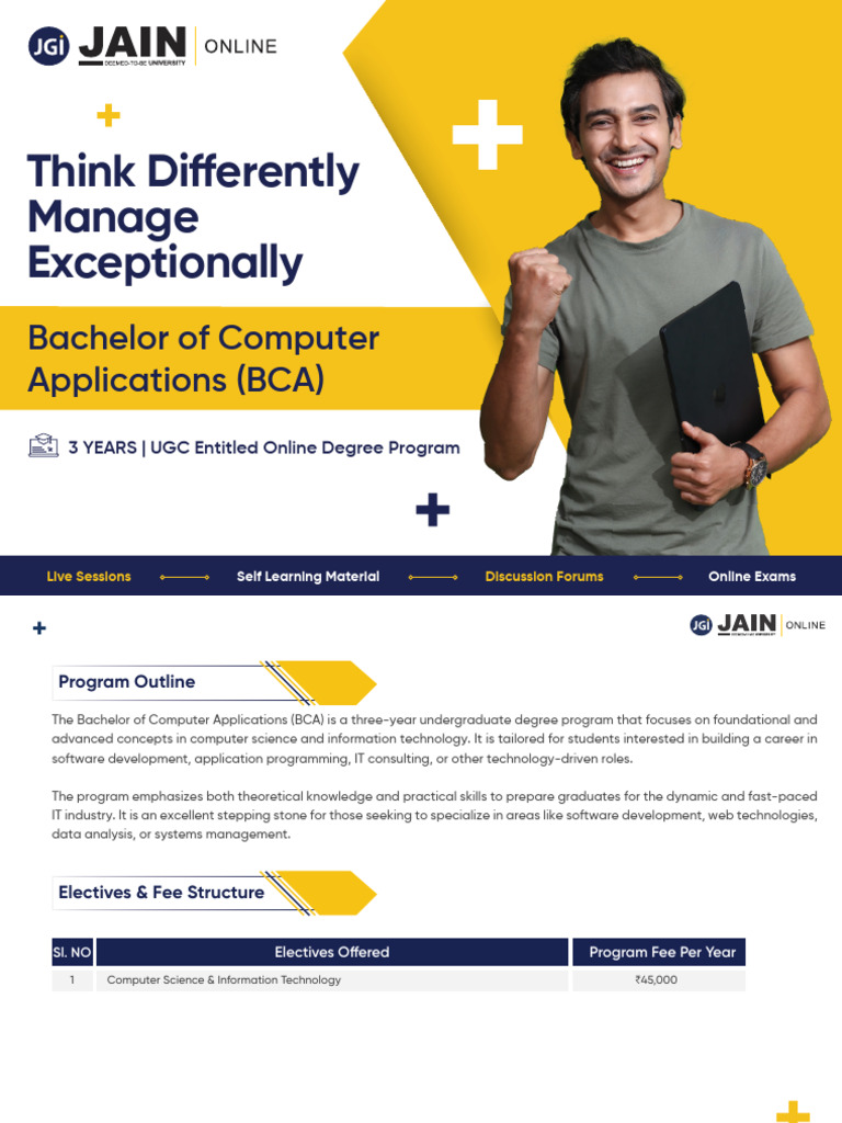 JO - Program Brochure BCA Nov - 19 | PDF