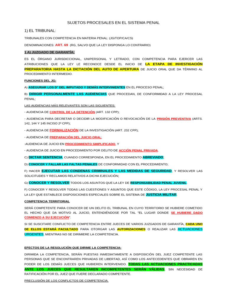 Procesal Penal | PDF | Fiscal | Policía