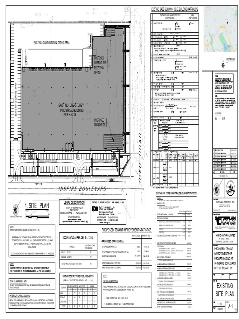 Tenant Improvement Plans for Brampton | PDF