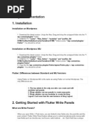 Download Flutter Documentation by Leon Paternoster SN8790279 doc pdf