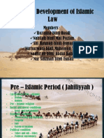 Historical Development of Islamic Law
