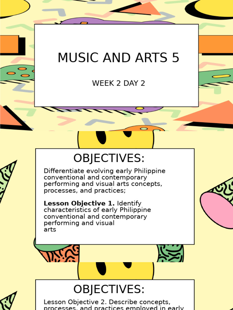 Q1 Music and Arts 5 Week 2 Day 2 | PDF | Creativity | Behavioural Sciences