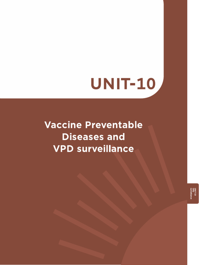 VPD Surveillance and Immunization Guide | PDF | Vaccines | Epidemiology
