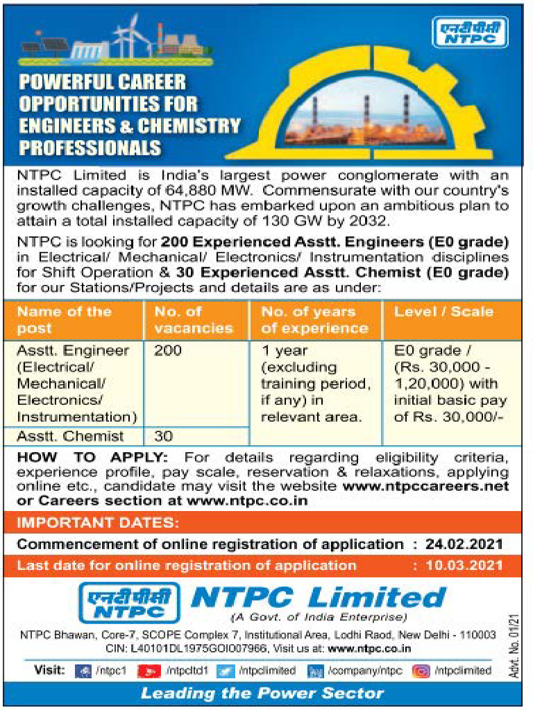 NTPC 23 02 2021 | PDF