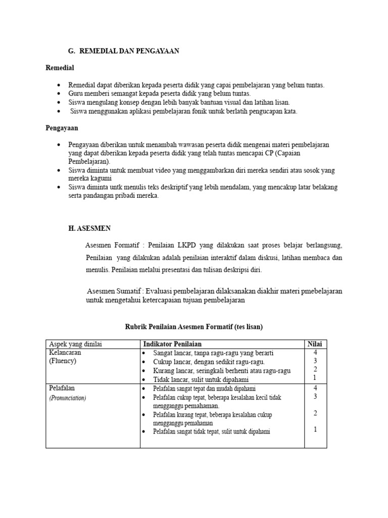 Remedial dan Pengayaan Pembelajaran Siswa | PDF