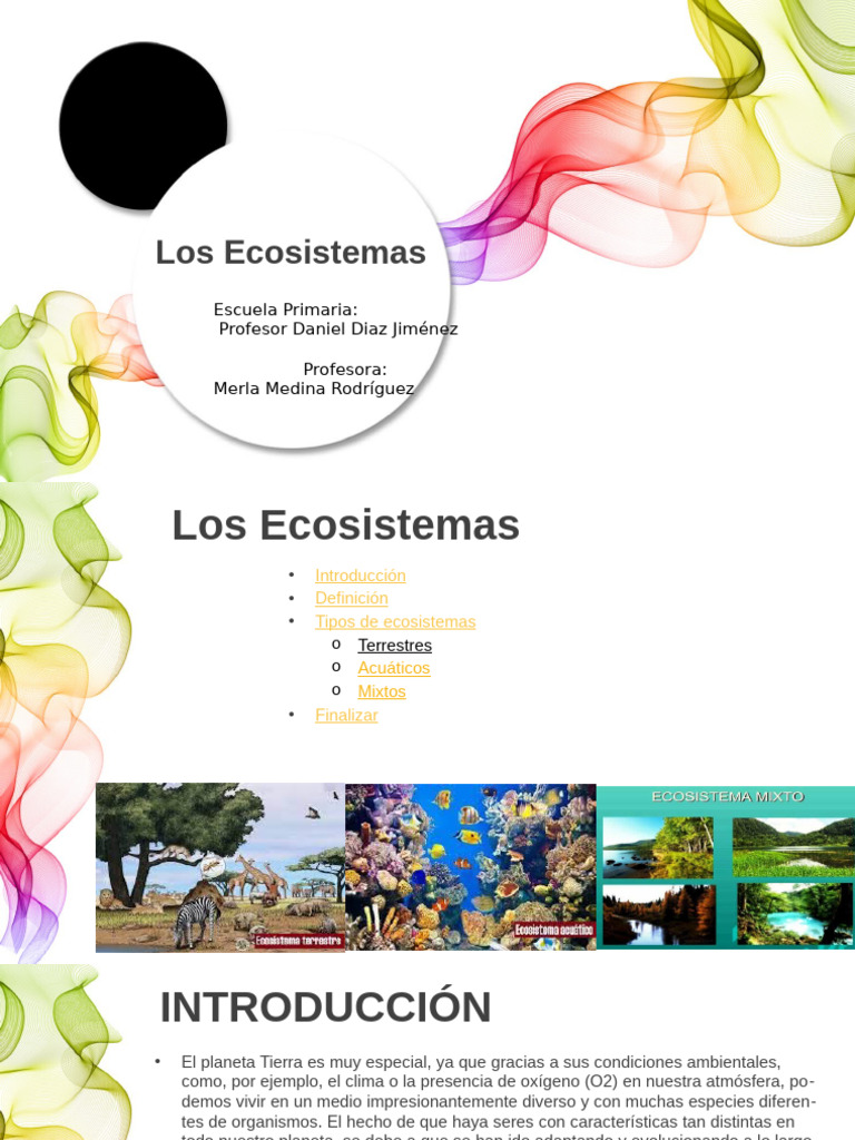 Los Ecosistemas | PDF | Ecosistema | Suelo