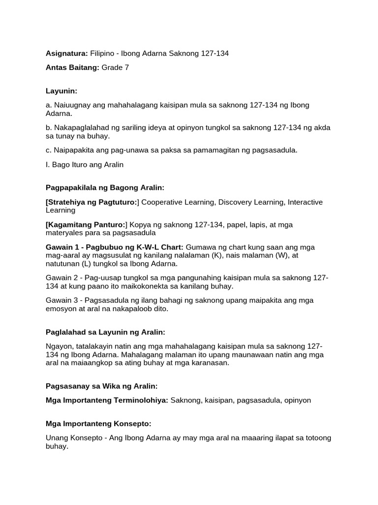 Lesson - Plan - Guide | PDF