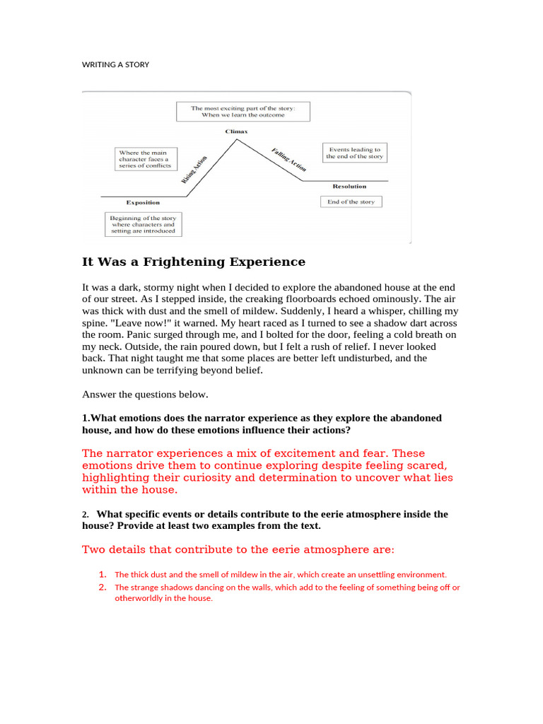 WRITING A STORY - Docxpencerapan | PDF