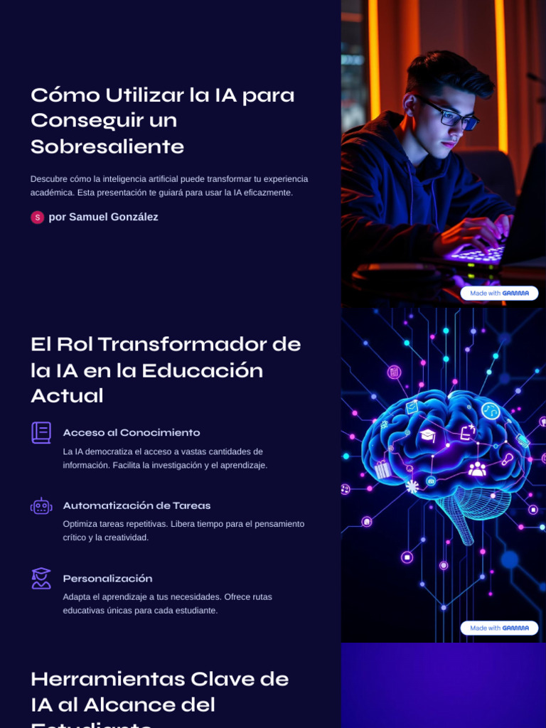 Uso Efectivo de IA en Educación | PDF | Inteligencia artificial ...