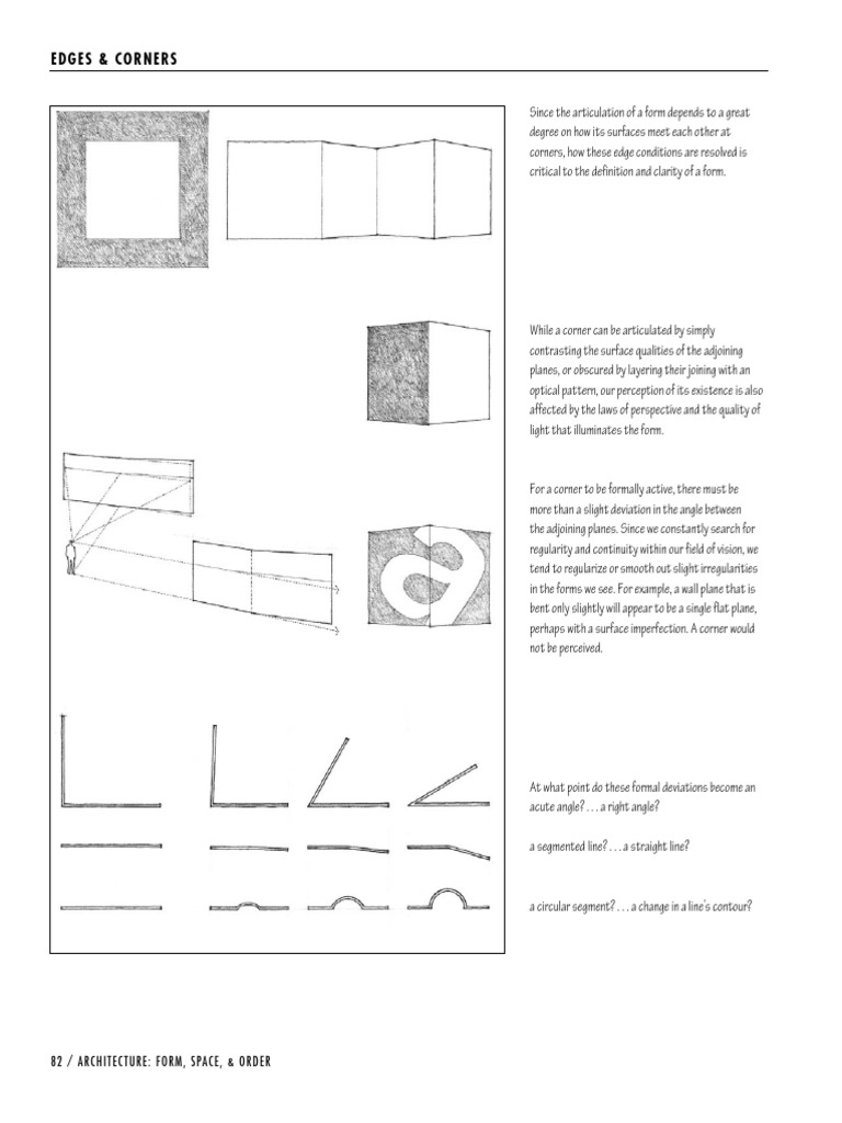 Edges and Corners in Architecture | PDF | Electromagnetic Spectrum | Vision