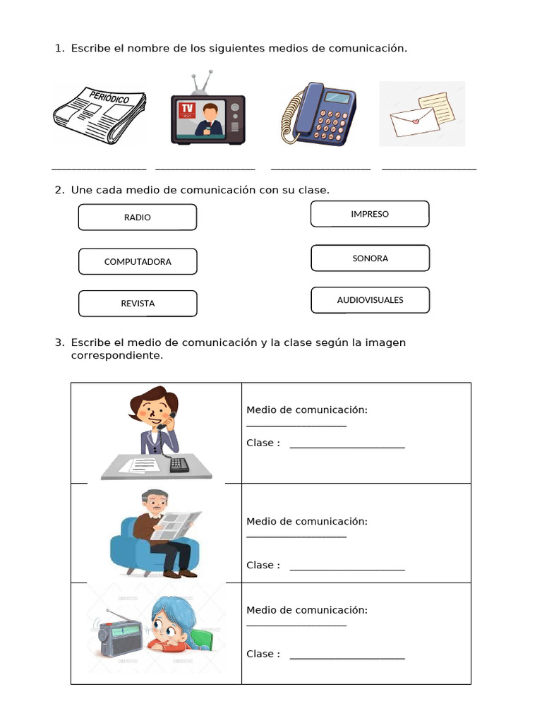 Medios de Comunicación para Niños | PDF