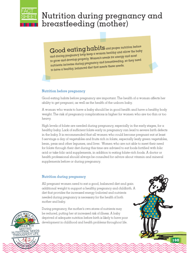 Essential Nutrition for Pregnancy & Breastfeeding | PDF | Pregnancy ...