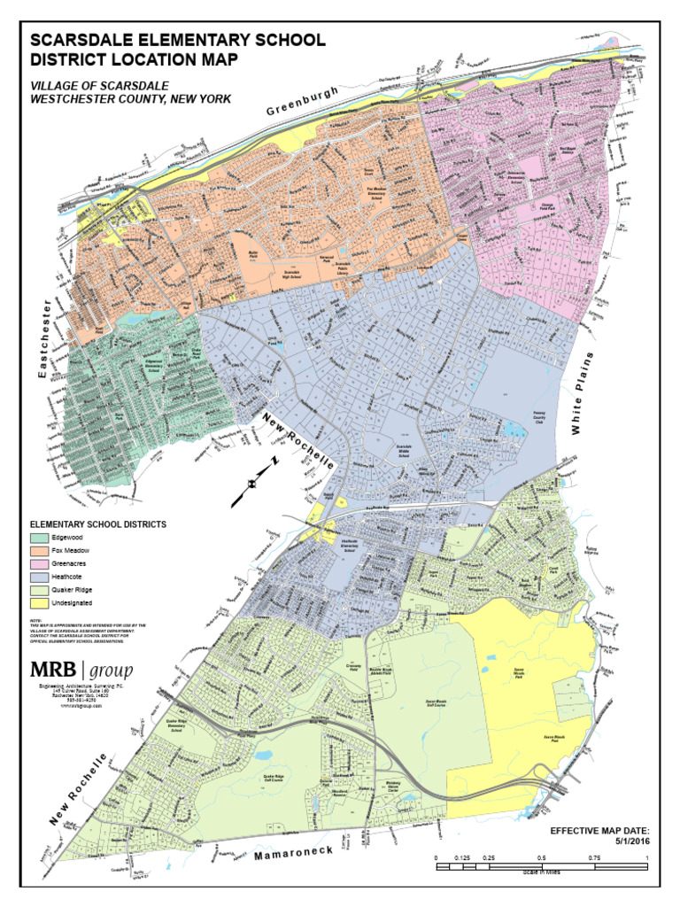 Scarsdale Elementary School District Map | PDF