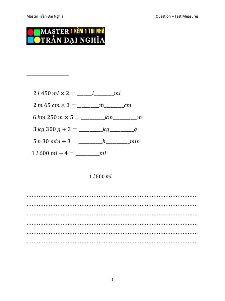 Question Test 02 Measures | PDF