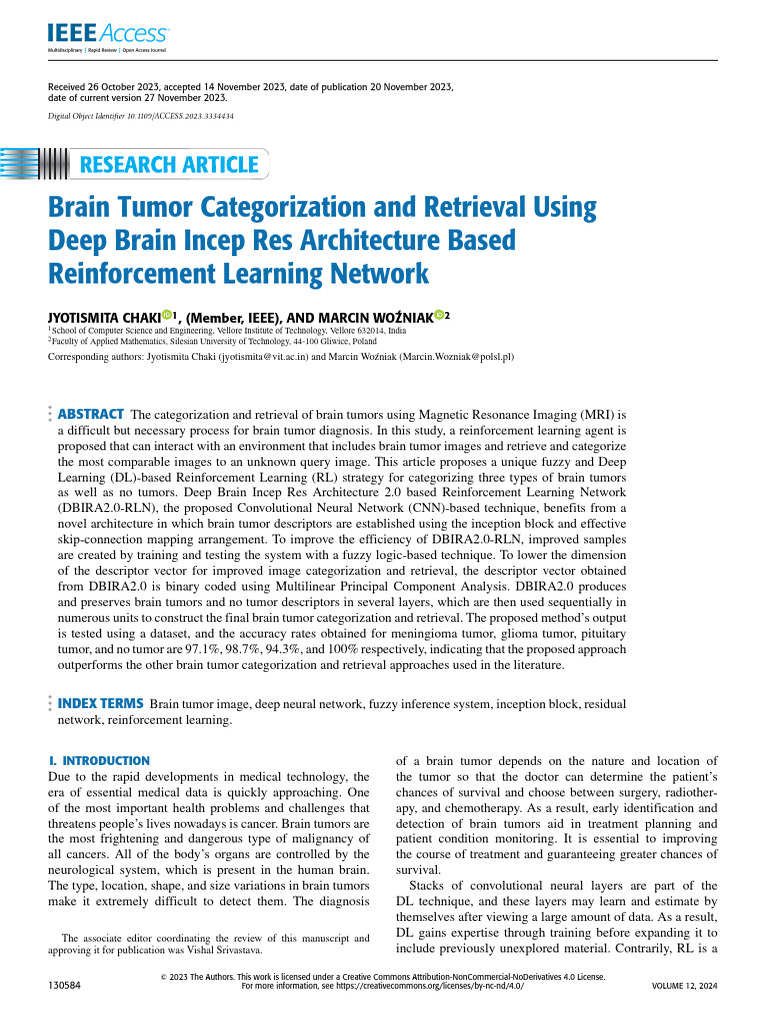 Brain Tumor Retrieval via Deep Learning | PDF | Image Segmentation ...