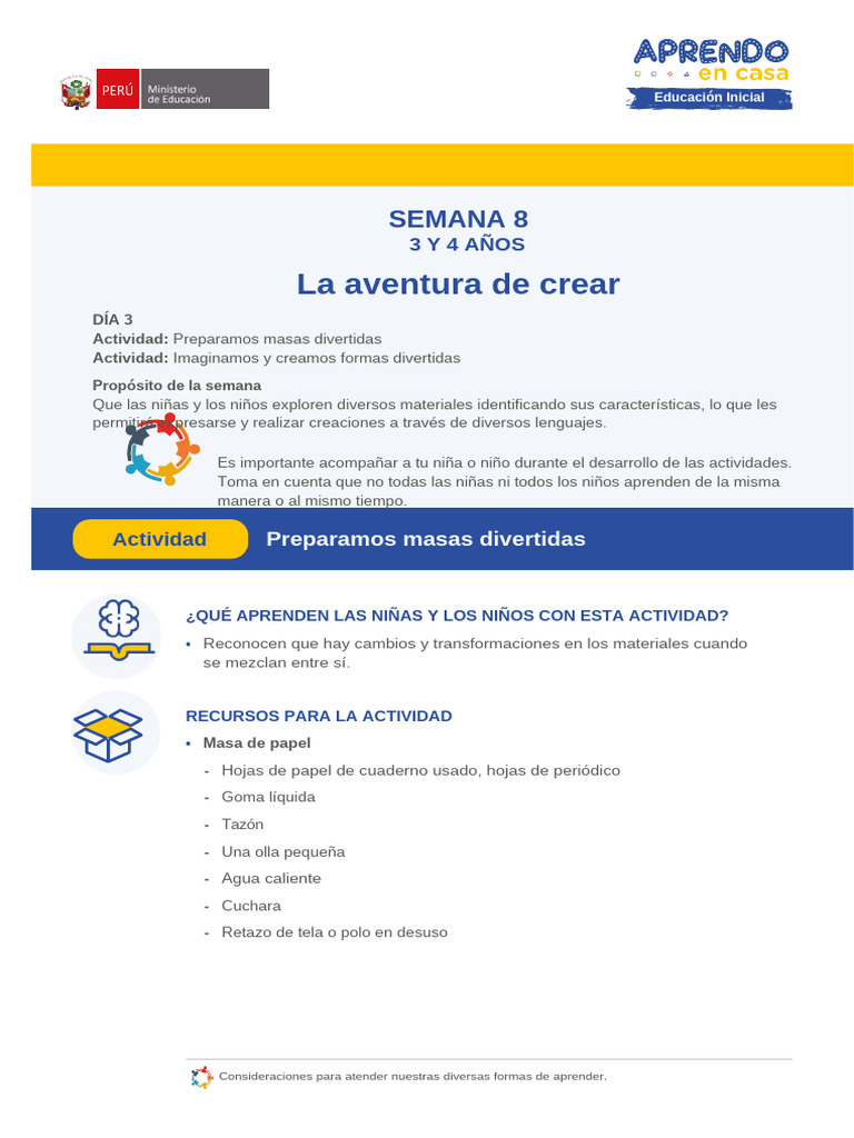 APRENDOenCASA27 05 | PDF | Papel | Educación de la primera infancia