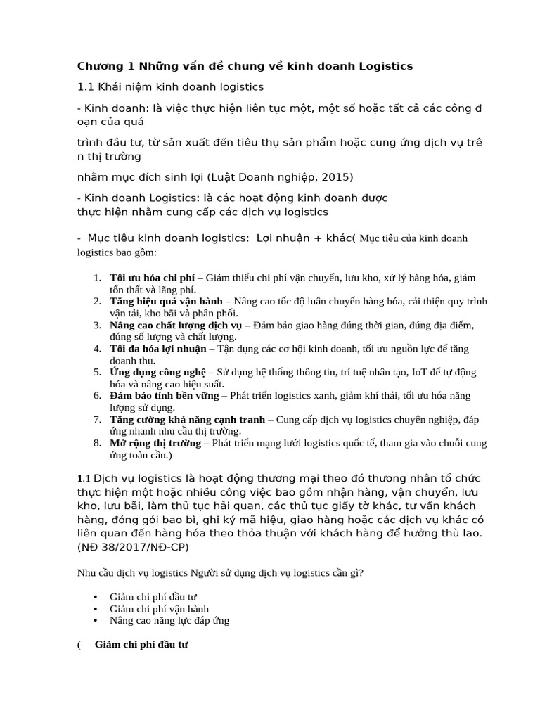 KD Logistics | PDF