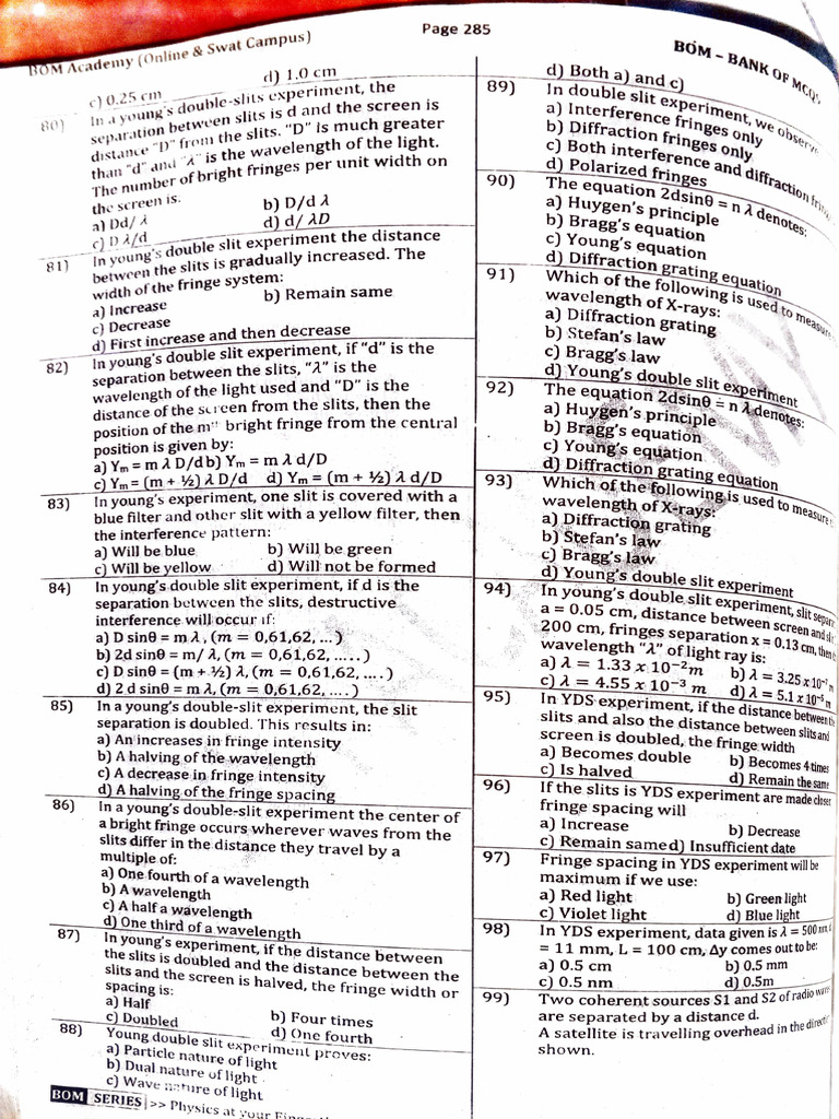 Adobe Scan Dec 19, 2024 | PDF | Diffraction | Wavelength