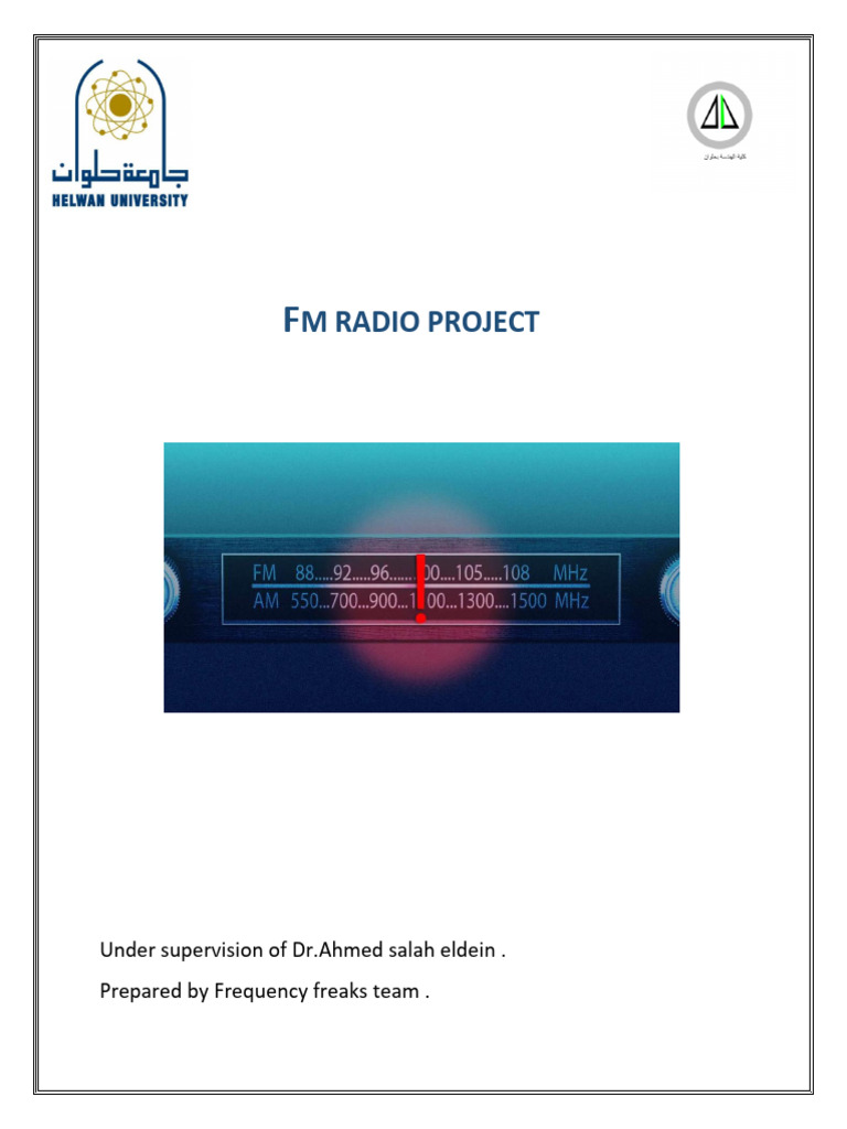 FM Radio Circuit Design and Simulation | PDF | Modulation | Frequency ...