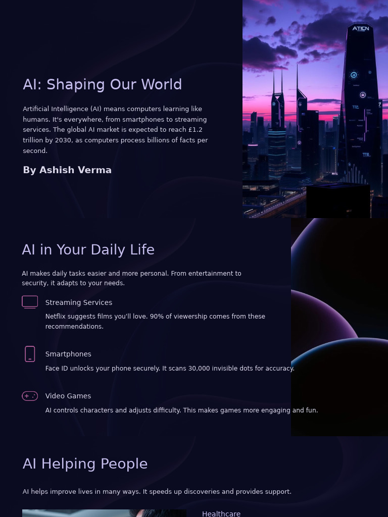 The Impact of AI On Society. | PDF | Artificial Intelligence ...