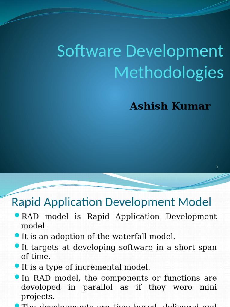 3 - Software Development Methodologies | PDF | Scrum (Software ...