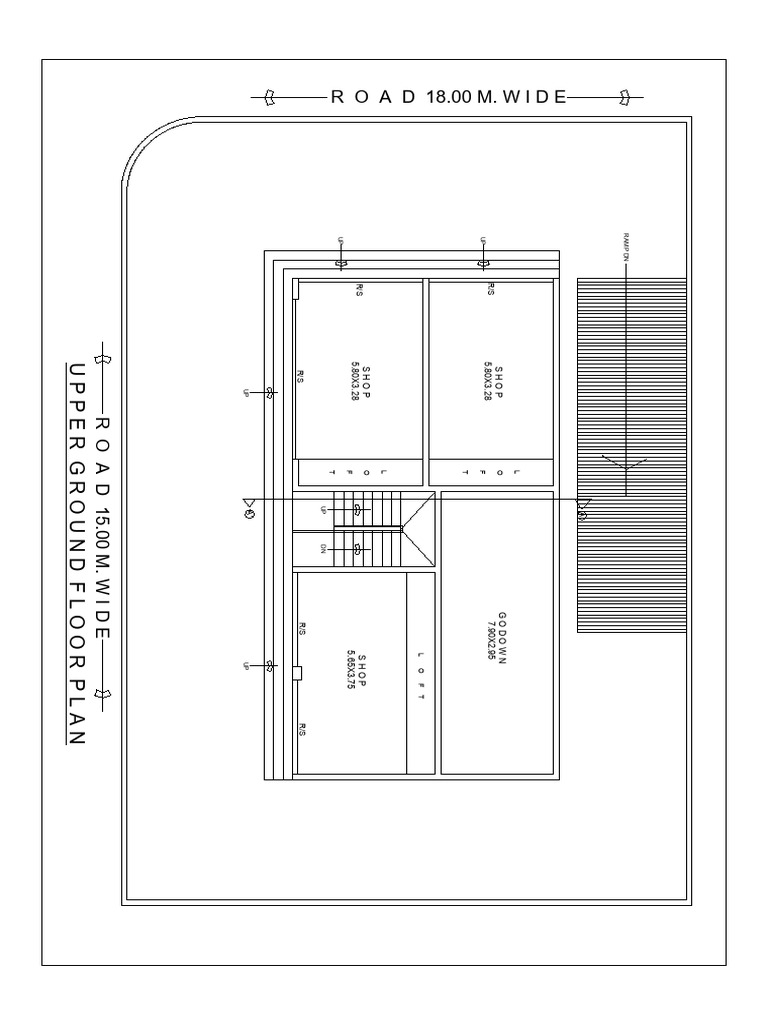 Upper Ground Floor Plan Layout | PDF
