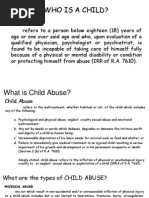 WHO IS A CHILD