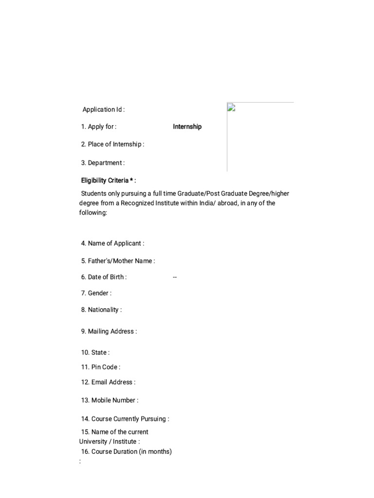 FSSAI Internship 2025 Application Guide | PDF