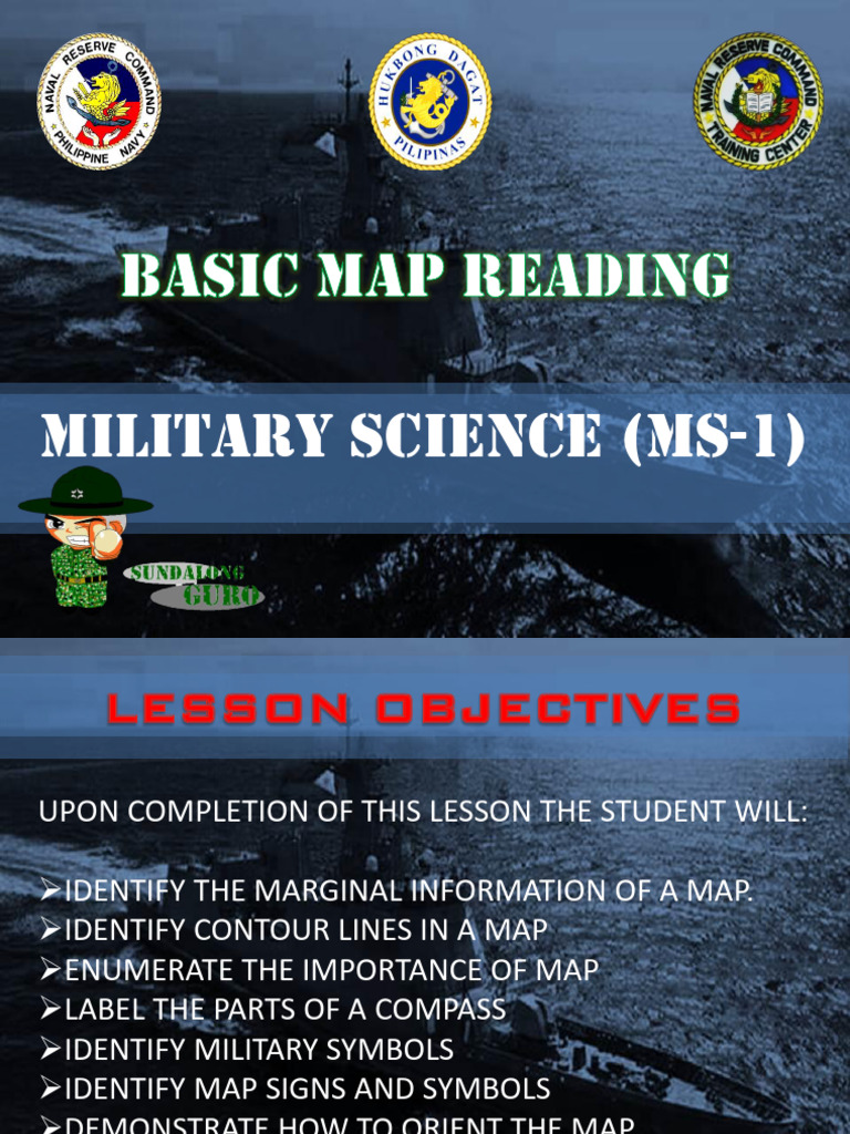 Military Map Reading Basics Guide | PDF | Contour Line | Map