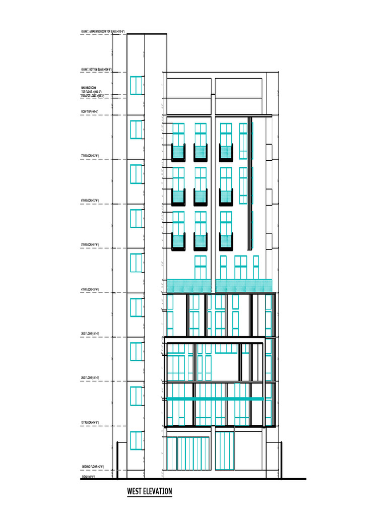 West Elevation Structural Details | PDF | Military Operations | Battles