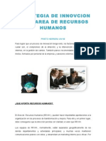 Estrategia de Innovcion en El Area de Recursos Humanos